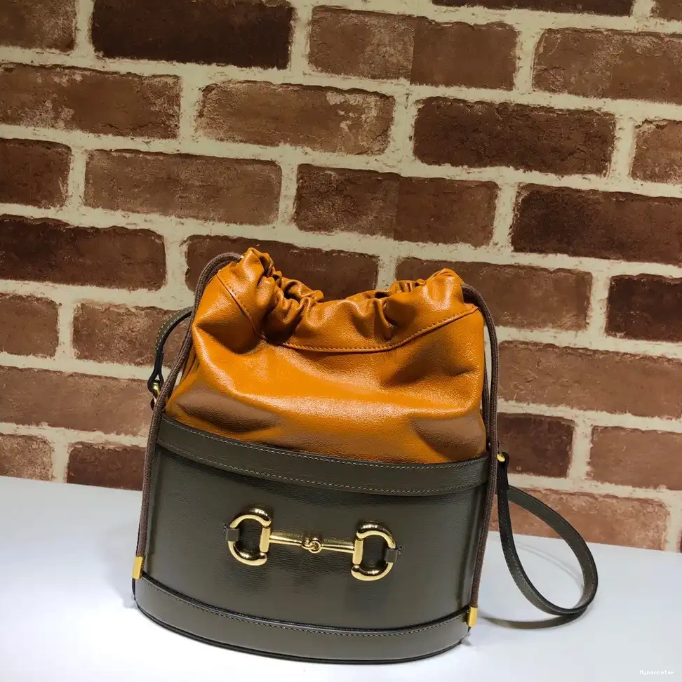 Hyper Peter Horsebit bag 1955 GUCCI bucket 0623